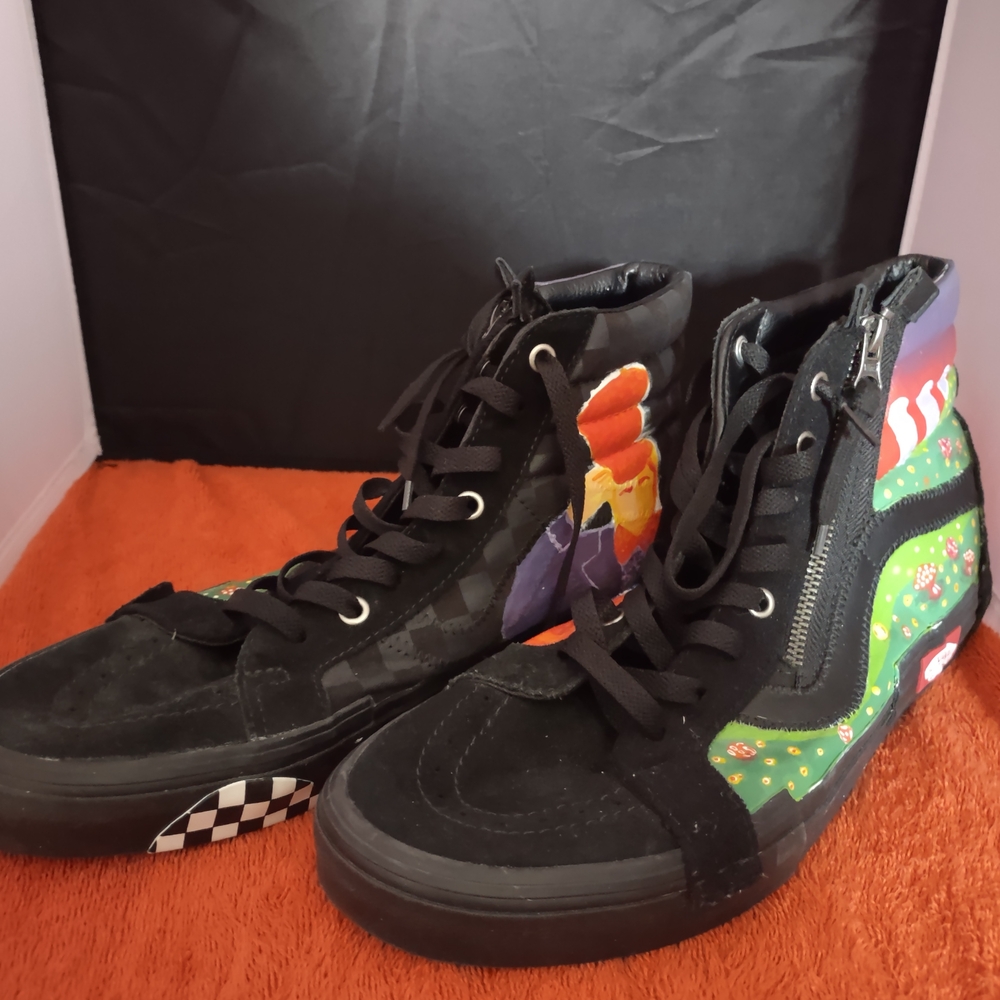VANS Custom Off The Wall Sk8 Hi Sneakers